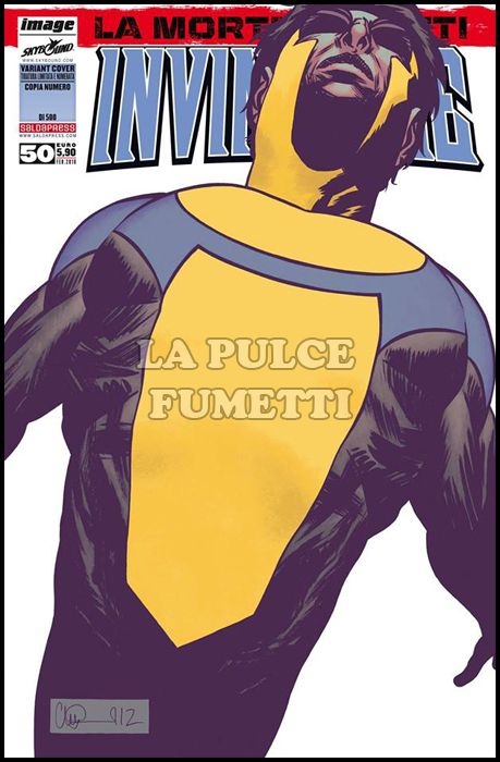 INVINCIBLE #    50 - VARIANT D - CHARLIE ADLARD - FUMETTERIA